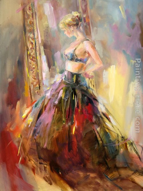 Anna Razumovskaya Black Gown